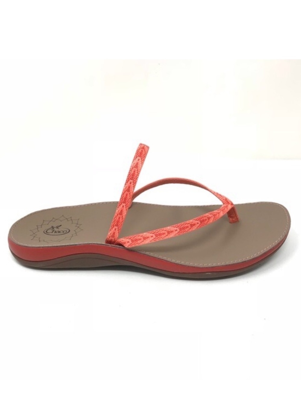 Chaco Abbey flip flops, size 8